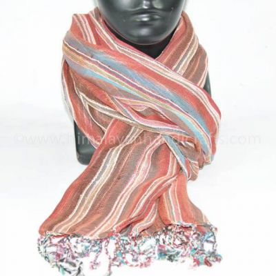 Women's Colorful striped Scarf HHSSC 506